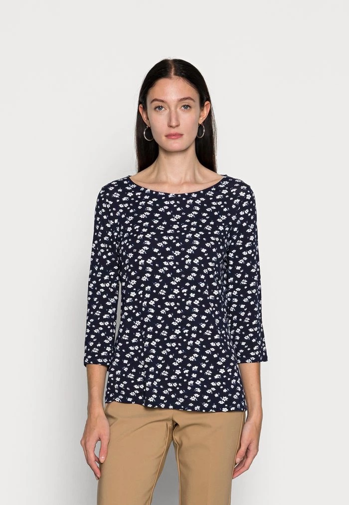 T-Shirt ANNA FIELD Anna Field Long Sleeved Top Bleu Marine Femme | QMS-7691585